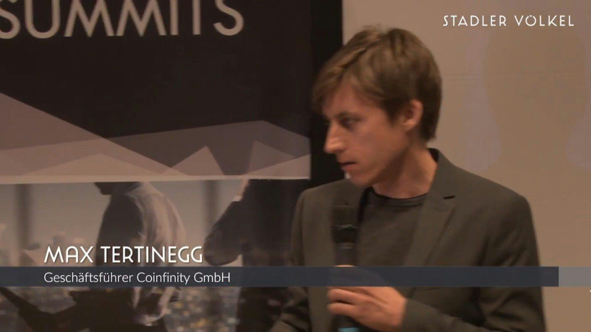 Max Tertinegg on the use of virtual currencies for trading