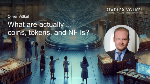 What are actually ... coins, tokens and NFTs? 