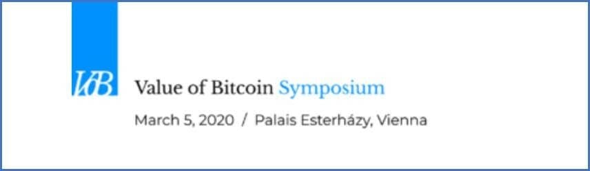 Value of Bitcoin Symposium
